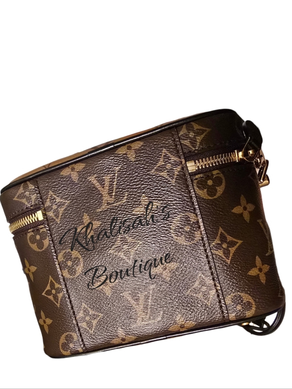 Authenticated Louis Vuitton LV Reverse Monogram Vanity PM Top Handle Classy - Picture 11 of 16